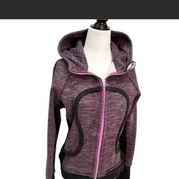 Lululemon Purple Scuba Hoodie Size 8 - Picture 2 of 5
